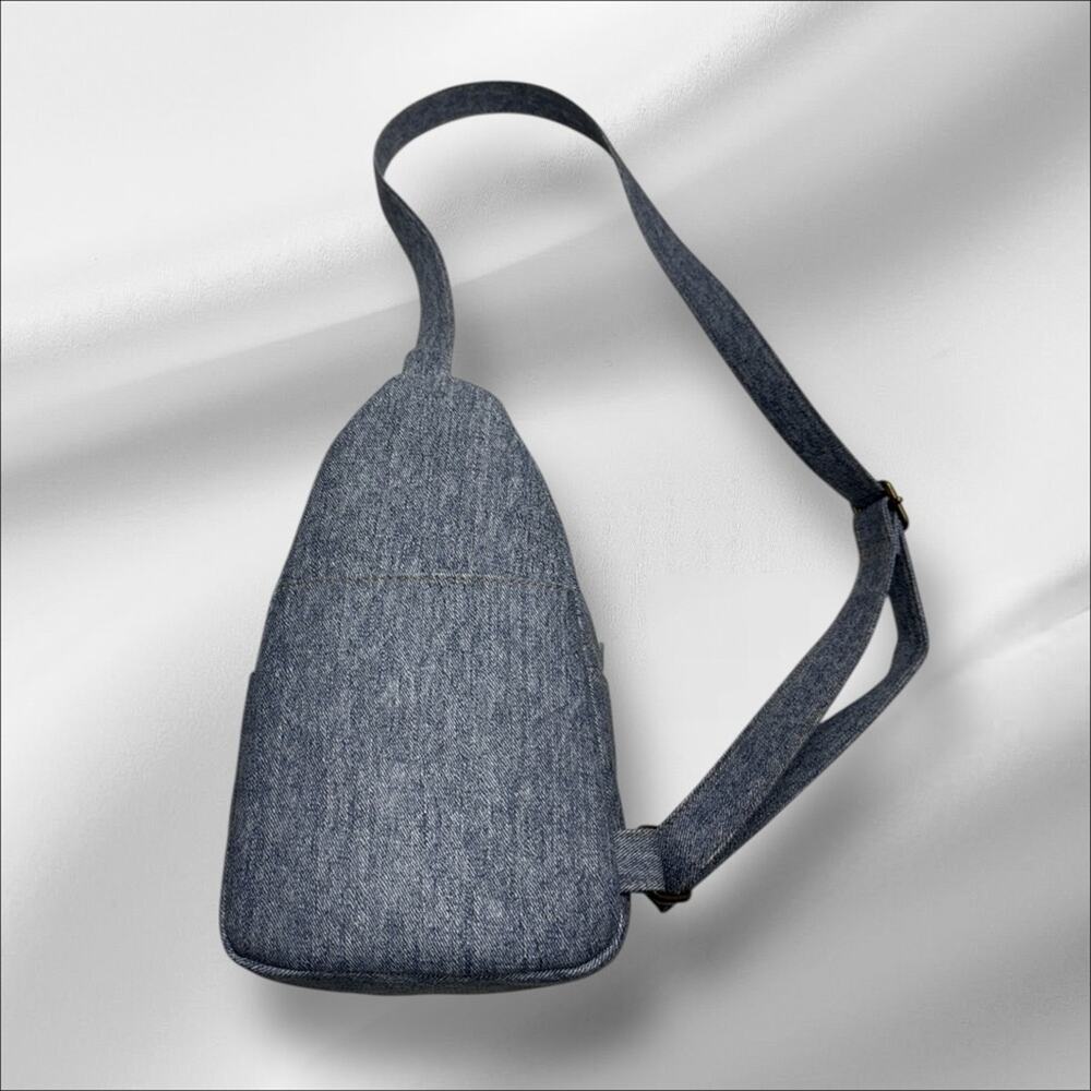 MULTISAC Blue Jean Denim CASPER SLING Bag - Picture 5 of 5